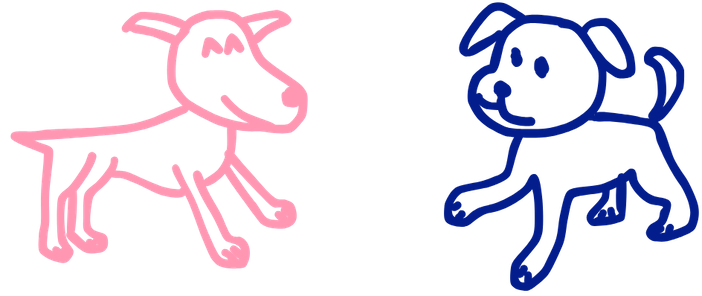 Щенки на площадке